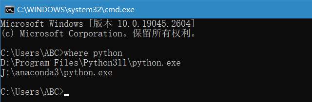 两个Python