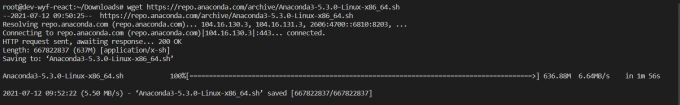 Linux安装Anaconda