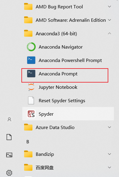 Anaconda Prompt