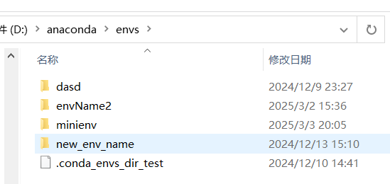 envs文件夹