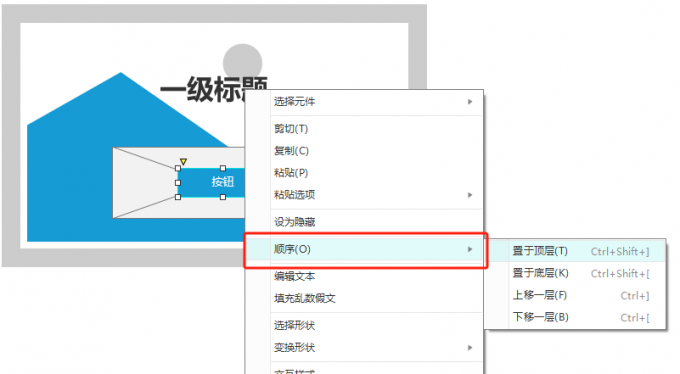图层顺序设置
