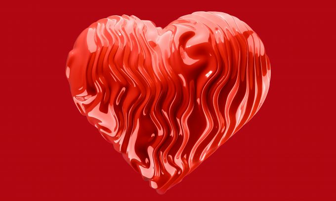 C4D爱心模型