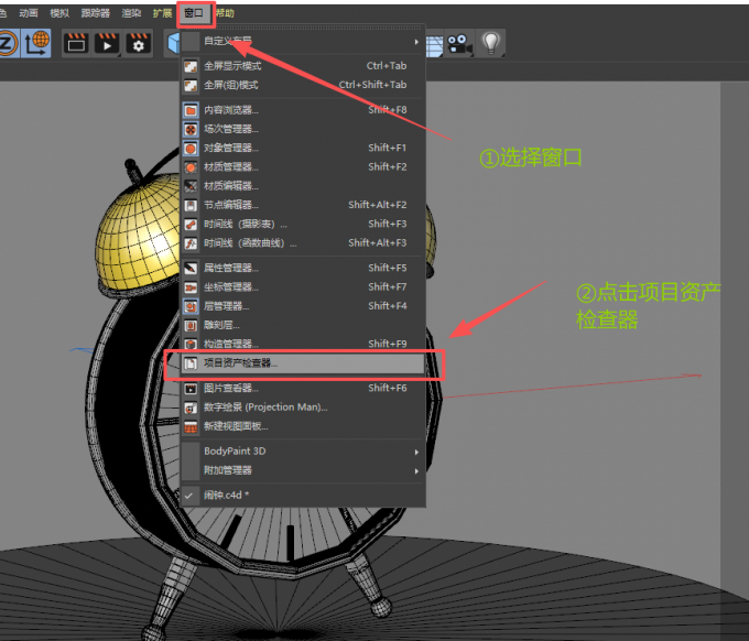 项目资产检查器
