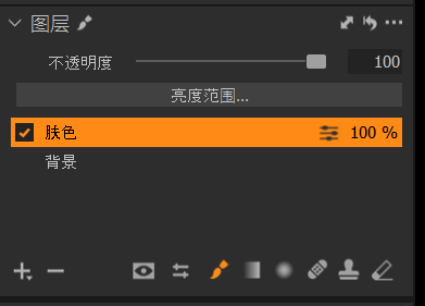 肤色图层