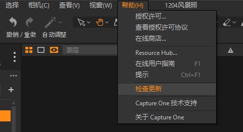 检查更新