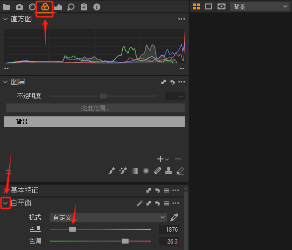 调整白平衡