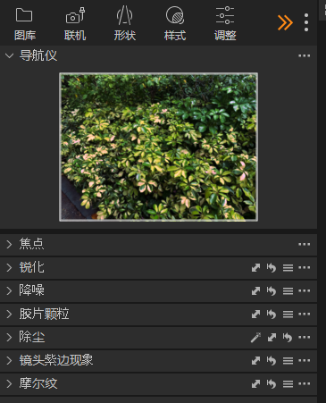 Capture One调整参数