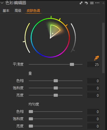 皮肤色调