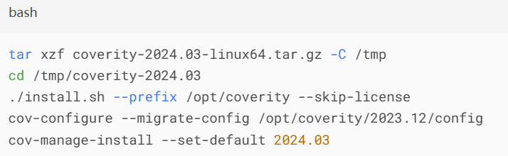 Coverity 怎么手动更新软件
