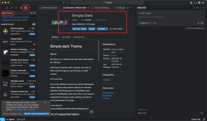 插件切换夜间主题