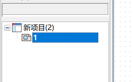选中应用项目