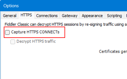 Fiddler开启捕获HTTPS流量