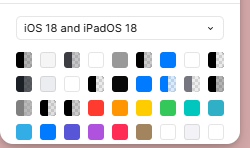 iOS系列颜色
