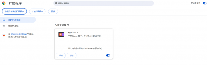选择扩展程序