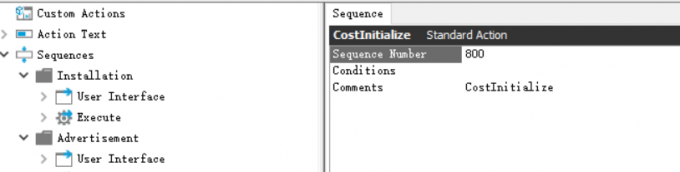 自定义操作和序列