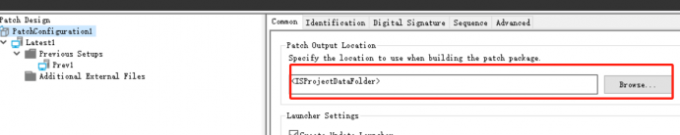 设置补丁包路径