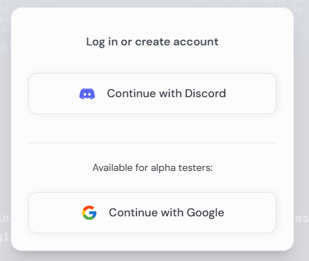通过Discord注册与登录