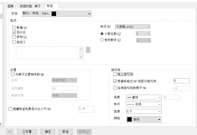 标签设置