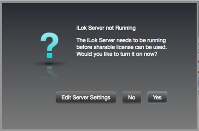 iLok 许可证管理器应用程序