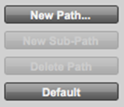 单击 “Default” 以默认“Insternal Software Busses的 I/O 设置