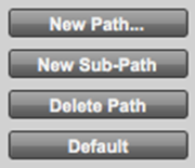 单击 “Default” 以默认“Insternal Software Busses的 I/O 设置