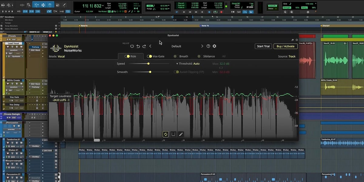 Pro Tools 如何制作侧链压缩效果