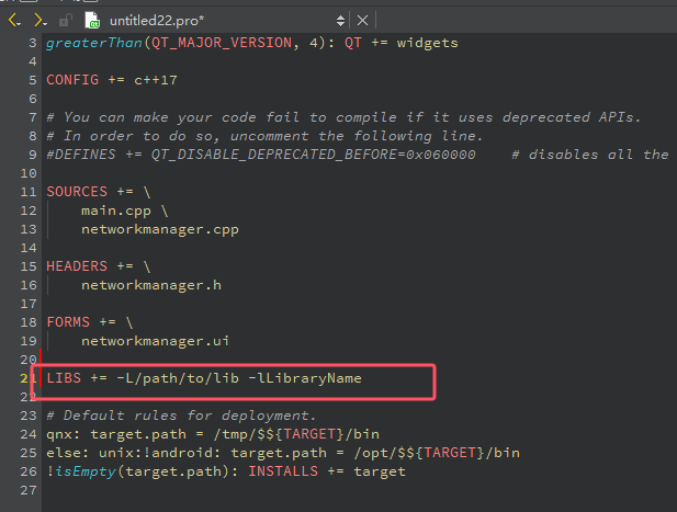 配置第三方库路径