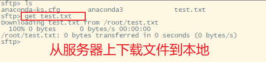 SecureCRT中使用SFTP下载文件