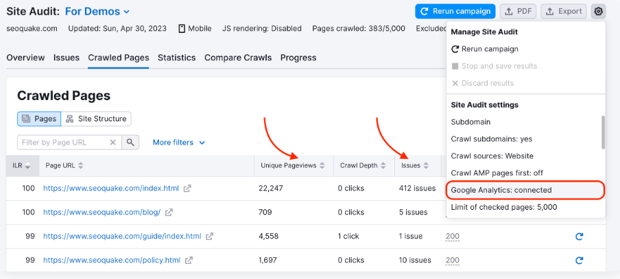 连接Google Analytics