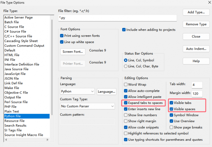 强制tab转换空格