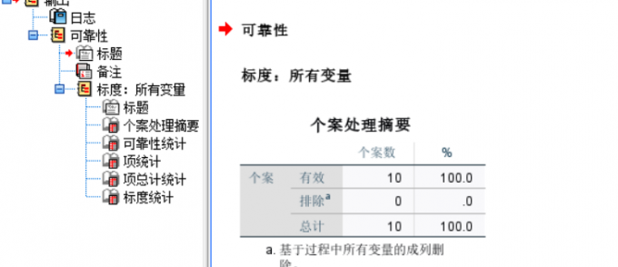 分析结果