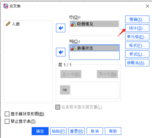 交叉表