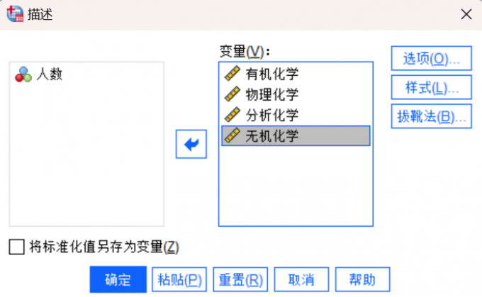四门化学分支学科