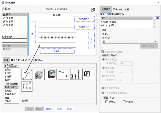 散点图