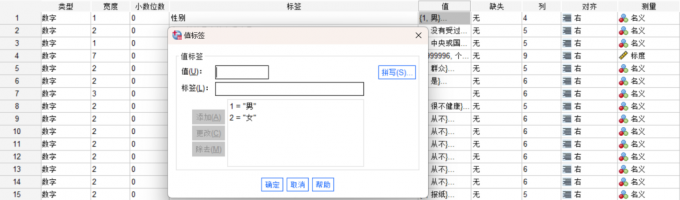 赋值意义的数字