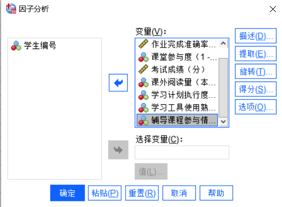 因子分析