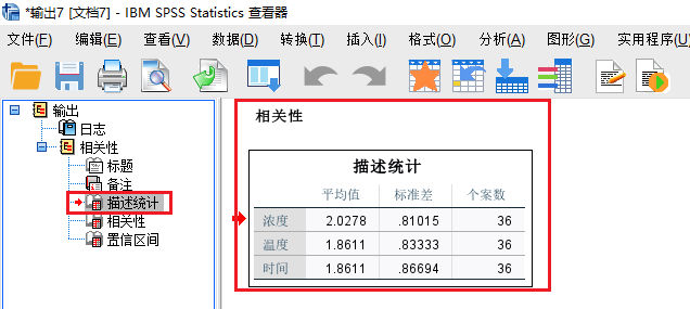 描述统计