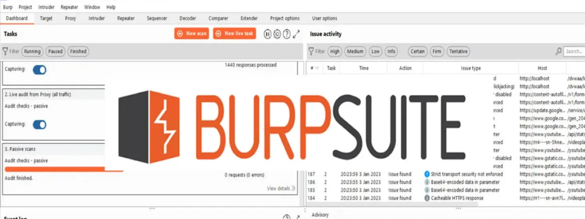 BurpSuite怎么监控实时流量 BurpSuite怎么过滤特定请求