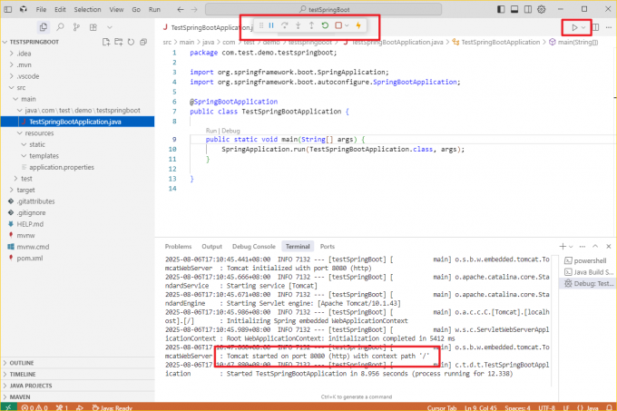 运行Spring Boot
