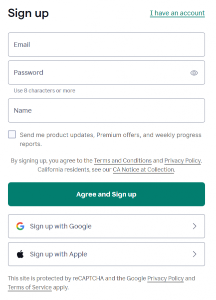 登录Grammarly