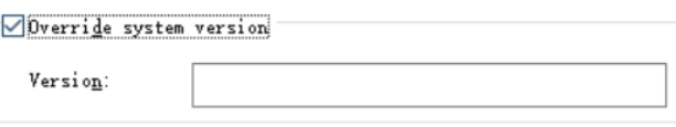 覆盖系统版本