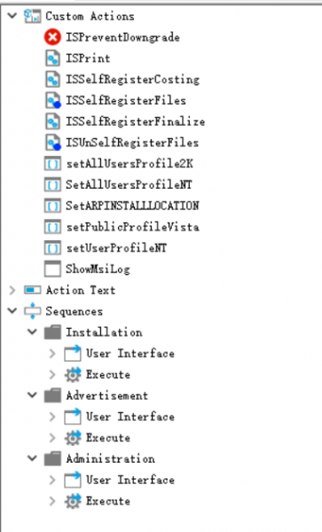 自定义操作和序列