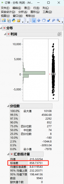 结果窗口展示