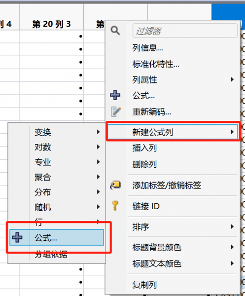 公式建立操作展示