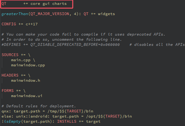 配置引入图表库