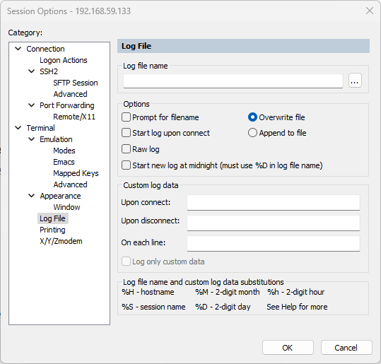 SecureCRT日志记录如何配置 SecureCRT日志记录时间设置步骤