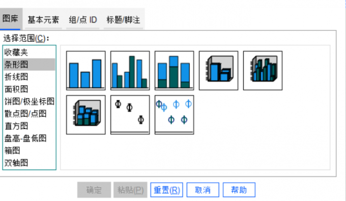 选择条形图