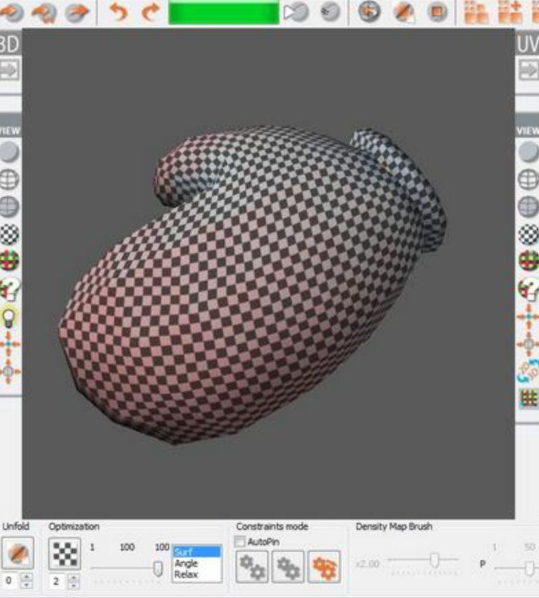 Unfold3D复杂曲面展开参数配比 Unfold3D边界空间自动填充算法解